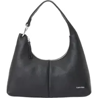 Calvin Klein Olkalaukku 'Slouchy Shoulder' musta