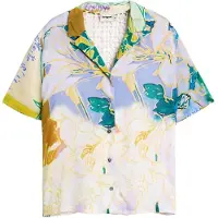 Desigual Pusero keltainen / petrooli / vaaleanvioletti / valkoinen