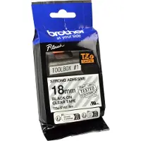 Brother TZES141 18 BLACK ON CLEAR STR. A