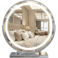 REA LED SEINÄPEILI MAKE-Up Chrome 50 cm