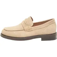 Selected Slmblake Suede Penny Loafer - Beige - 44