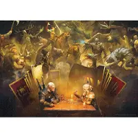 Good Loot - The Witcher Playing Gwent (1000 pieces) - Pulmapeli