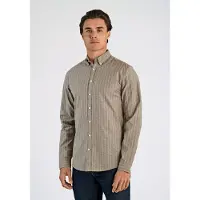 Lindbergh Striped miesten superflex kauluspaita