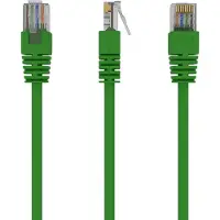 Gembird PP12-5M/G, 5 m, Cat5e, RJ-45, RJ-45, Vihreä