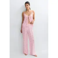 Gina Tricot Loungewear Trousers - Pink - M