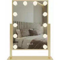 REA LED SEINÄPEILI HOLLYWOOD L.Gold 30x40