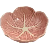 Bordallo Pinheiro - Cabbage Kulho 12 cm 20 cl Vaaleanpunainen