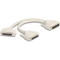 DeLOCK 67172, Beige, 0,3 m, DB-HD 44, 2 x DB-HD 44, Uros, Naaras