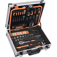 Work-it tool Box with 107 Parts