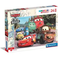 Clementoni Disney Cars on the Road 24p maxi palapeli