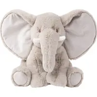 Teddykompaniet Sebbe Elefantti Grey Grey One Size Harmaa One Size Pojat, Tytöt