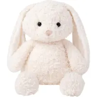 Teddykompaniet Retro Pals Bunny Big White White One Size Valkoinen One Size Pojat, Tytöt