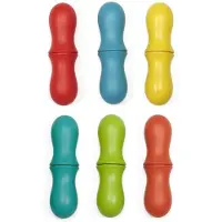 Kikkerland RAINBOW CORN HOLDERS S/6 (CU304)