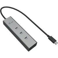 I-Tec Metal C31HUBMETAL8KPDPRO, USB Type-C, USB Type-C, 10000 Mbit/s, 144 Hz, Hopea, 85 W