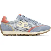 Carmela for woman. 16321301-JEANS Shoes 163213 blue (36), Fabric, Flat, Laces, Casual