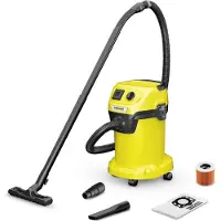 Kärcher Våt- och torrdammsugare KARCHER WD 3 P V-19/4/20 - Polypropentank 19 L - 1000W (portabelt eluttag)