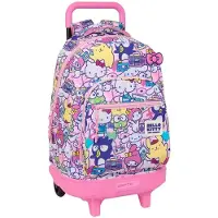 Safta Compact Extraible Hello Kitty & Friends 33l 33x22x45 Cm Rullalaukku