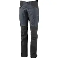 Lundhags Women's Makke Pant Long Granite/Charcoal Ulkoiluhousut 44 Long