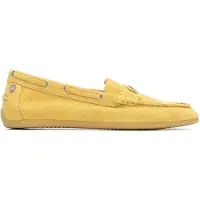 Carmela for woman. 16314305-AMARILLO Moccasins 163143 yellow (36), Leather, Flat, None, Casual