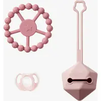 Tommee tippee Tutti Purulelu Lahjapakkaus Silikoni, Vaaleanpunainen