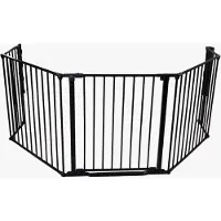 BabyDan Flex StepFree XL Turvaportti, Musta