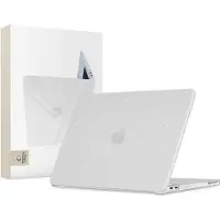 Tech-Protect SmartShell Case for MacBook Neo 13" 2026 -Transparent Glitter