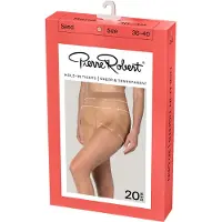 Pierre robert Hold-In-Tights Sheer & Transparent 20 DEN Sand 44-48
