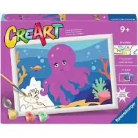 Ravensburger CreArt Paint by Numbers - Octopus (Neon)