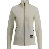 Lundhags Women's Tived Merino Full Zip Chalk White Välikerrastopit M