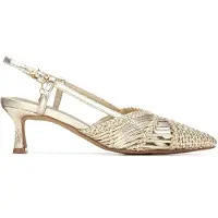 Xti for woman. 14530101-ORO Shoes 145301 gold (39), 5 to 8 cm, Buckle, Casual, Party