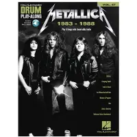Hal Leonard Metallica - 1983-1988 - Drum Play-Along Volume 47