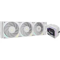 Thermalright Hyper Vision 360 ARGB WHITE, 360mm AIO-nestejäähdytysratkaisu prosessorille, valkoinen