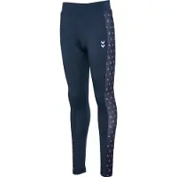 Hummel Hmljr Mix Mid Waist Tights - Navy - 134