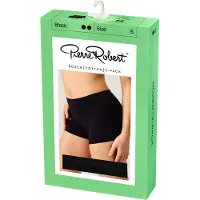 Pierre robert Boxer Cotton X2 Women Black S