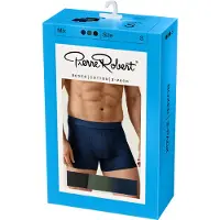 Pierre robert Cotton Boxer Men X3 Navy, Army Green & Black M