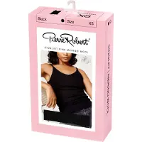 Pierre robert Singlet Fine Merino Wool Jet Black L