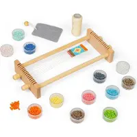 Bigjigs Toys Wooden Bead Loom