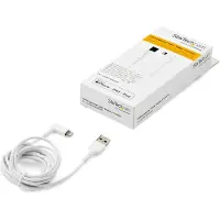 StarTech.com Angled Lightning to USB Cable (RUSBLTMM2MWR)