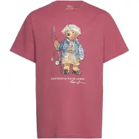 Ralph Lauren Polo Bear Cotton Jersey Tee - Pink - 163-174