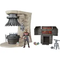 Hasbro Mandalorialainen Tähtien Sota Asepajan Lakeside Covert World Vintage -kokoelma Asepajan Paja Asepajan Kanssa