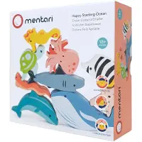 Mentari Happy Stacking Ocean - Multi/patterned - ONE SIZE