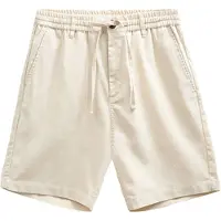 Anerkjendt Akjames Cot-Linen-Vis Ela Shortsit valkoinen, S