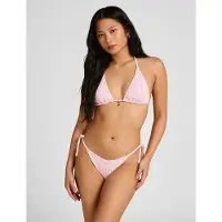 Hunkemoller Bikinihousut 'Corfu' vaalea pinkki / punainen / valkoinen
