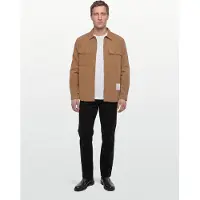 Closed Utility Shirt W/ Elbow Patches Shirts & Blouses Nutmeg - Brown - M