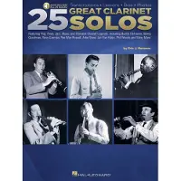 Hal Leonard 25 Great Clarinet Solos