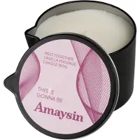 Amaysin Melt Together Hierontakynttilä Vanilja 180 g - White