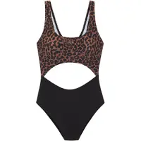 LASCANA Uimapuku ruskea / musta