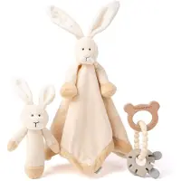 Teddykompaniet Diinglisar Lahjapakkaus Pupu Beige Beige One Size Beige One Size Pojat, Tytöt