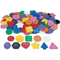 Colorations - Very Large Bright Buttons 450 Grams