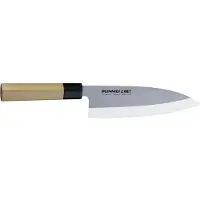 Bunmei debakniv yksipuolisesti teroitettu 19,5 cm Ruostumaton teräs